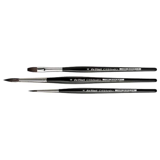 da Vinci CASANEO 3 Piece Synthetic Brush Set